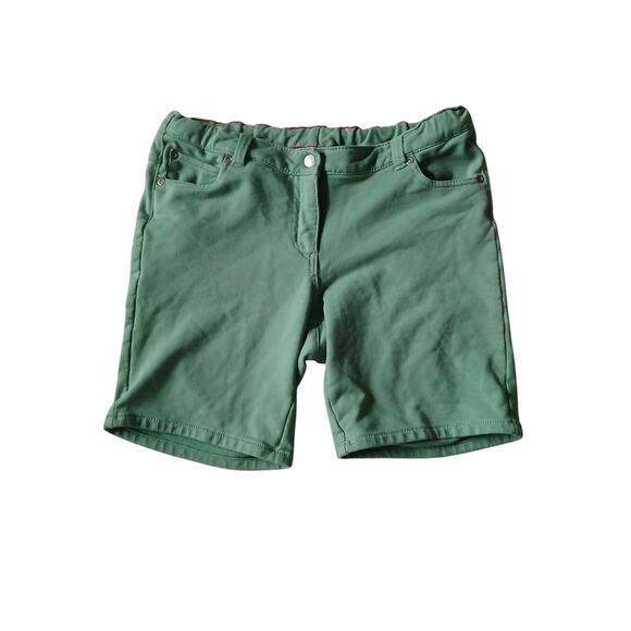 Hanna Andersson Size 140/10 Green Shorts - Picture 1 of 4